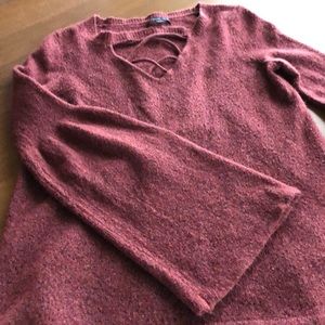 American Eagle Outfitters Bell Sleeve Sweater